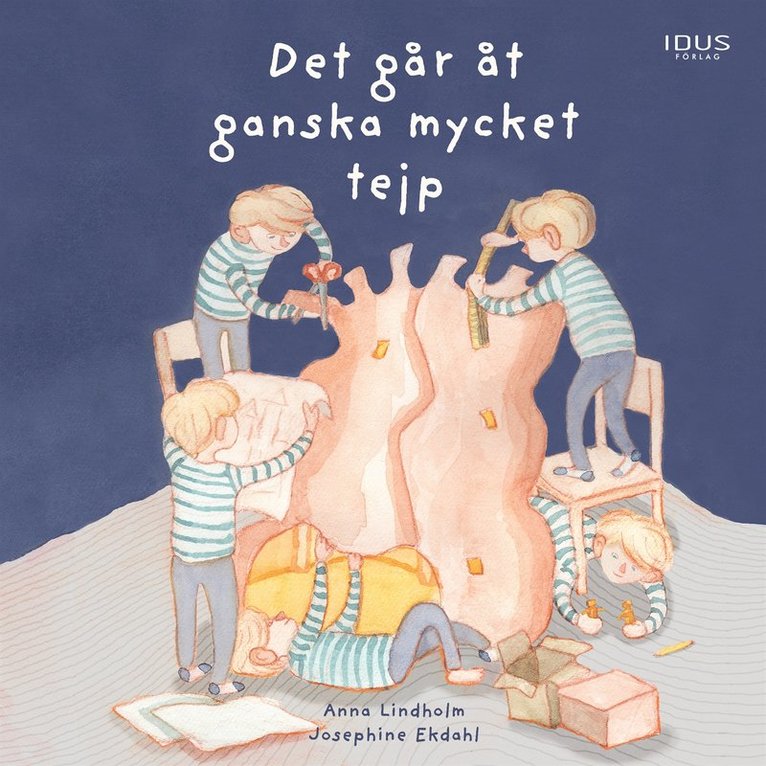 Anna Lindholm - Det går åt ganska mycket tejp, Ljudbok