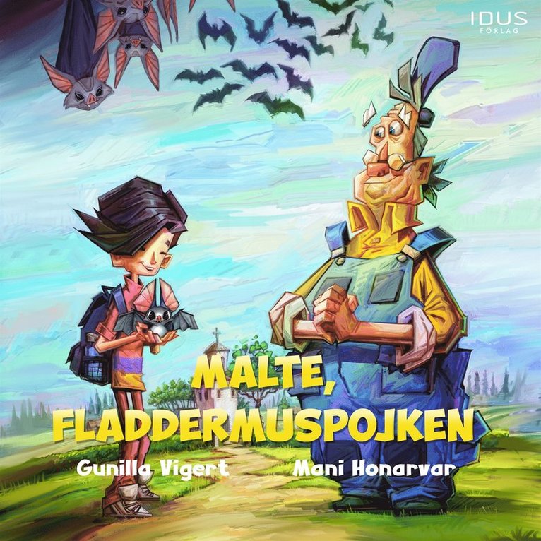 Gunilla Vigert - Malte, fladdermuspojken, Ljudbok