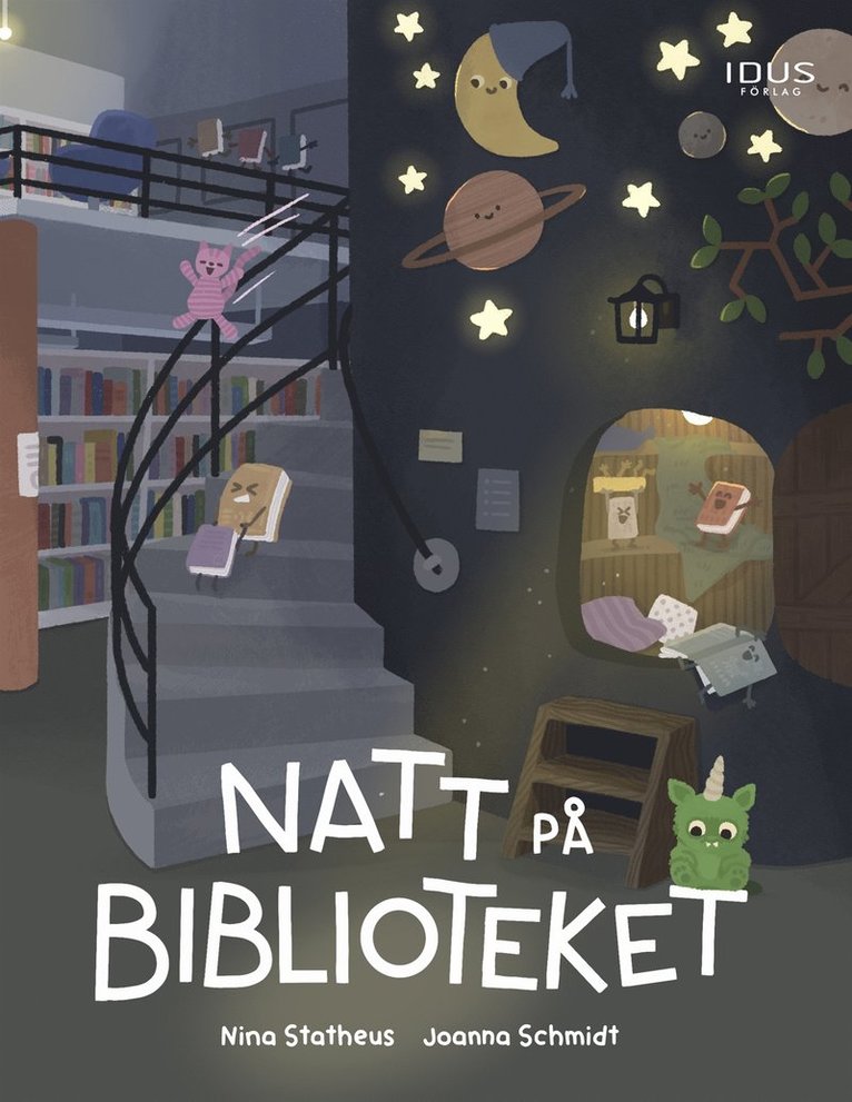Nina Statheus - Natt på biblioteket, E-bok