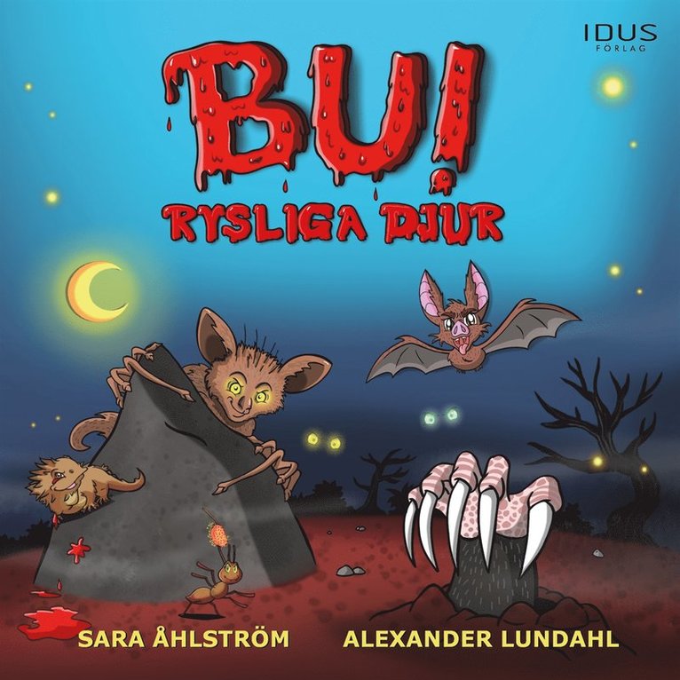 Sara Åhlström - BU! Rysliga djur, Ljudbok