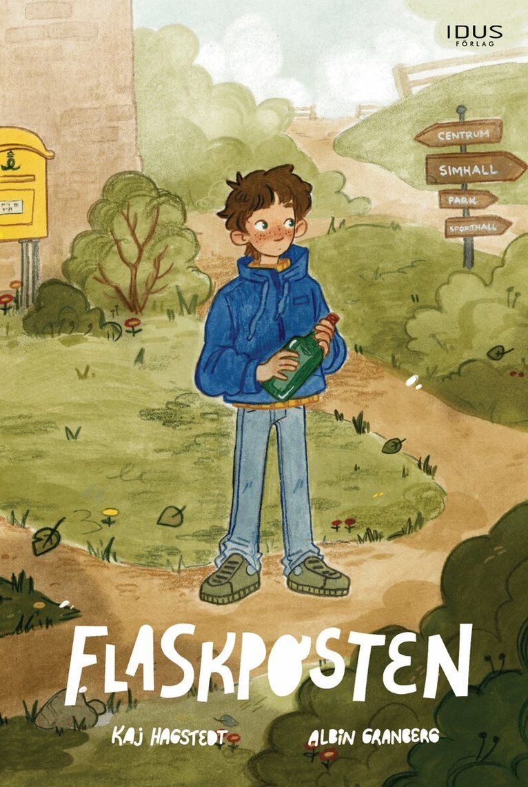 Kaj Hagstedt - Flaskposten, Inbunden