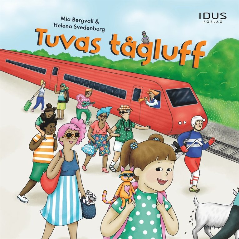 Mia Bergvall - Tuvas tågluff, Ljudbok