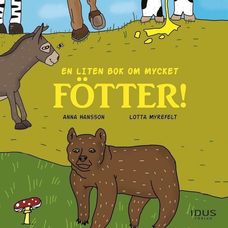 Anna Hansson - En liten bok om mycket fötter!, Ljudbok