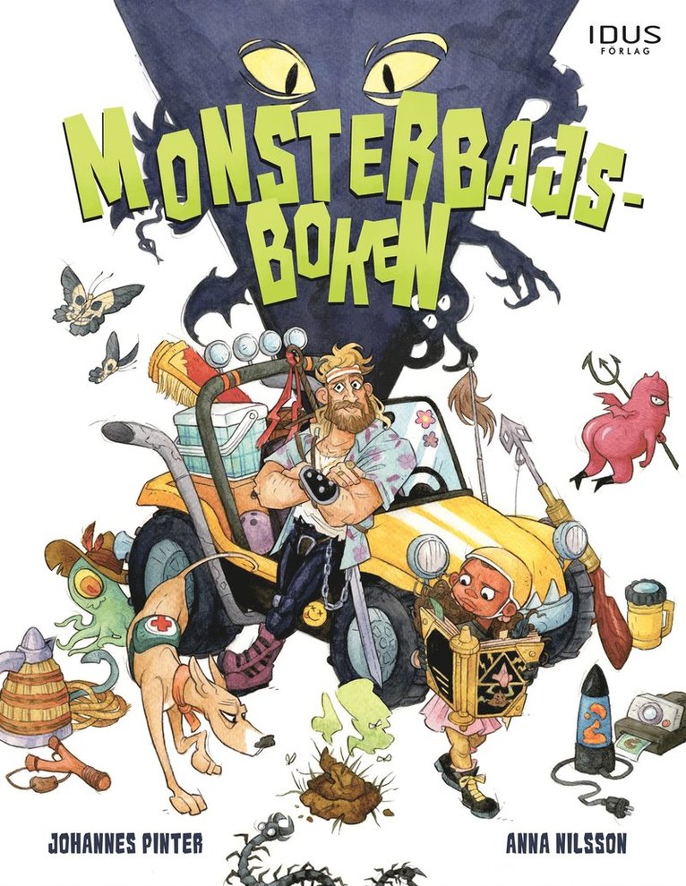 Johannes Pinter - Monsterbajsboken, E-bok