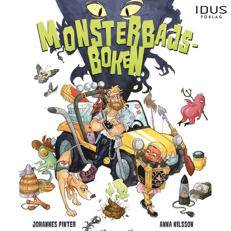 Johannes Pinter - Monsterbajsboken, Ljudbok