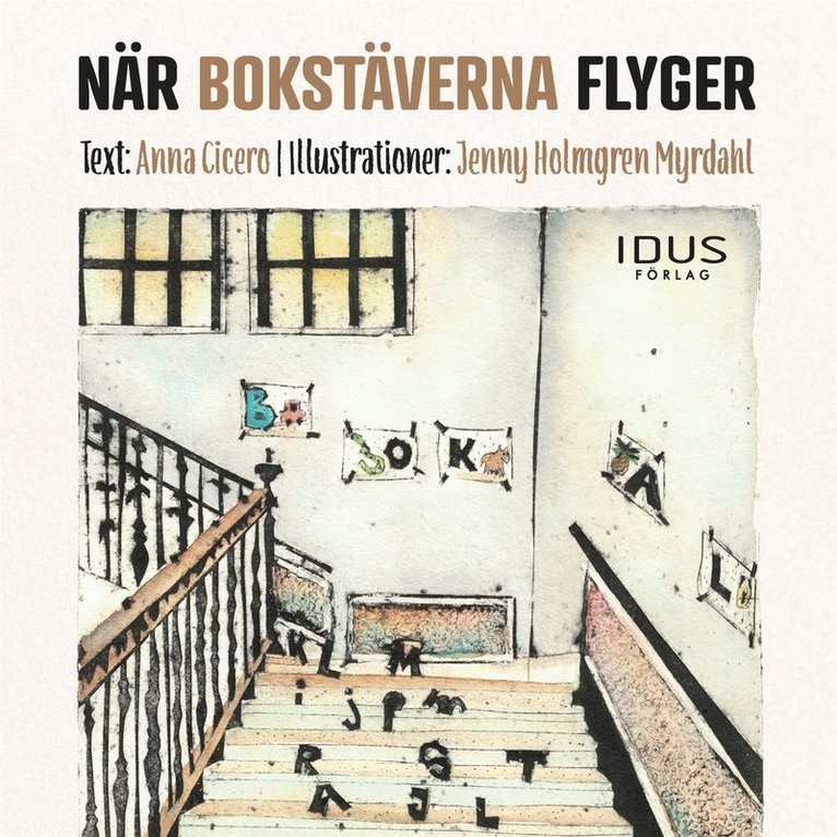 Anna Cicero - När bokstäverna flyger, Ljudbok