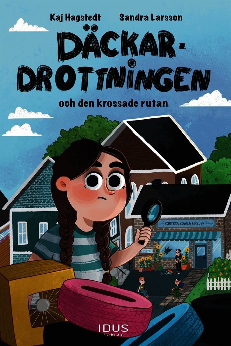 Kaj Hagstedt - Däckardrottningen och den krossade rutan, E-bok