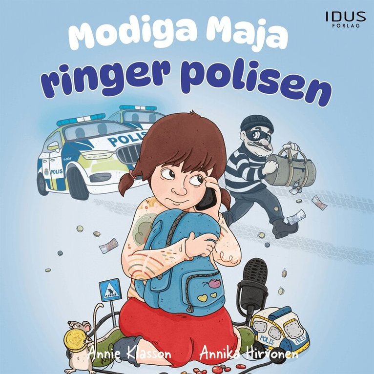 Annie Klasson - Modiga Maja ringer polisen, Ljudbok