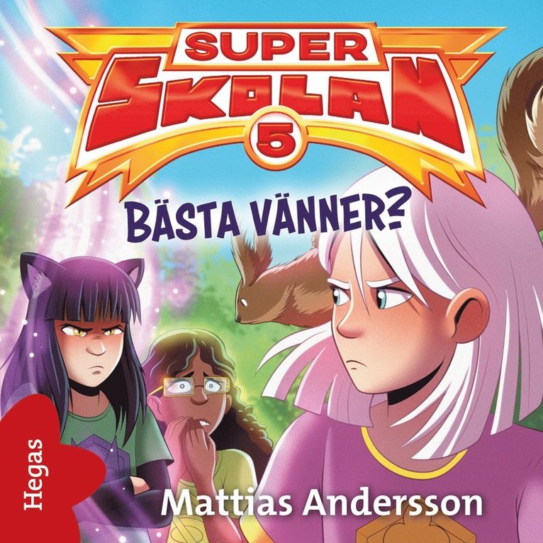 Mattias Andersson - Bästa vänner?, Ljudbok