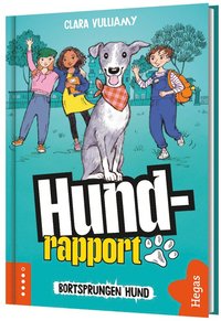 Bortsprungen hund