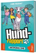 Bortsprungen hund