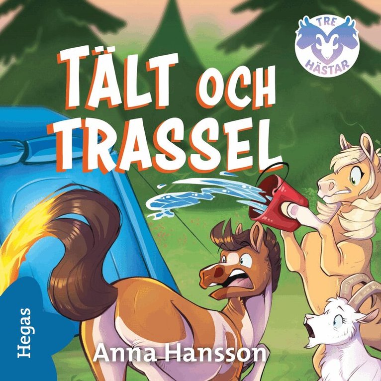 Anna Hansson - Tält och trassel, Ljudbok