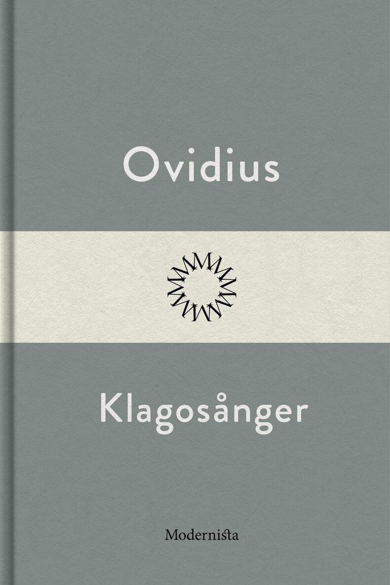 Ovidius, - Klagosånger, E-bok
