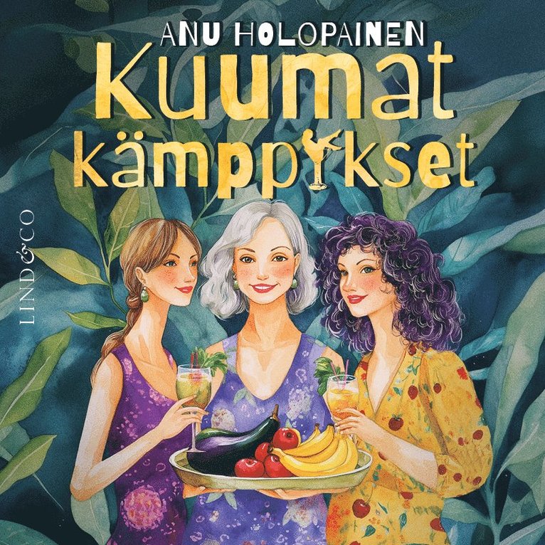 Anu Holopainen - Kuumat kämppikset, Ljudbok