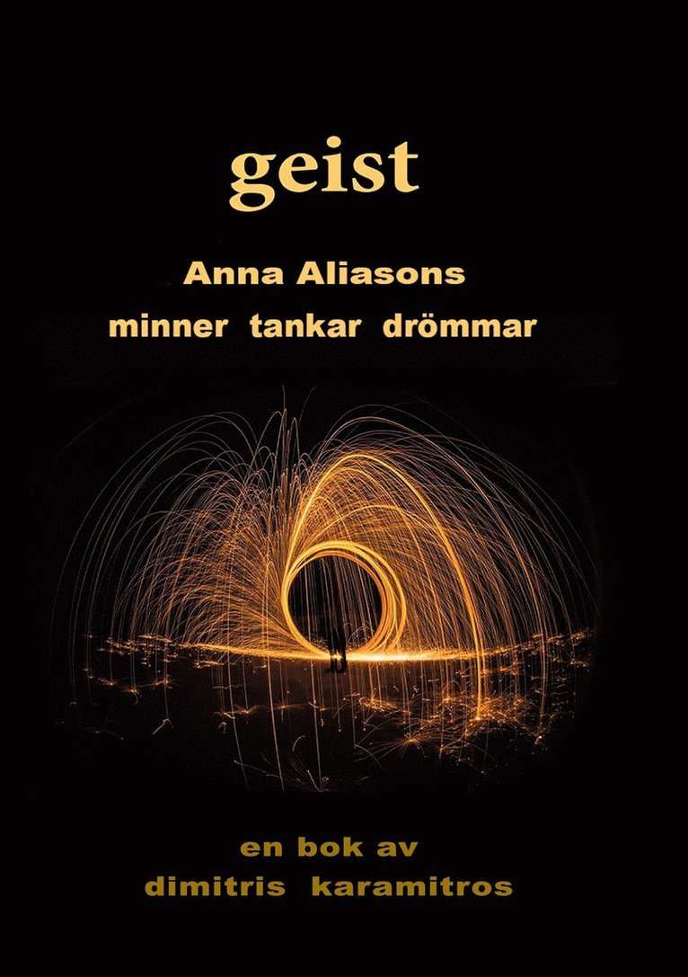 Dimitris Karamitros - geist: Anna Aliasons minnen tankar drömmar, E-bok