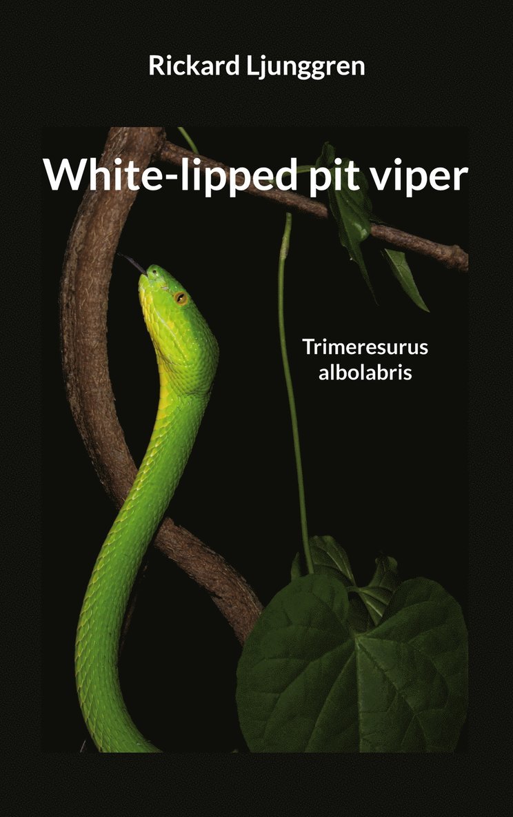 Rickard Ljunggren - White-lipped pit viper: Trimeresurus albolabris, E-bok