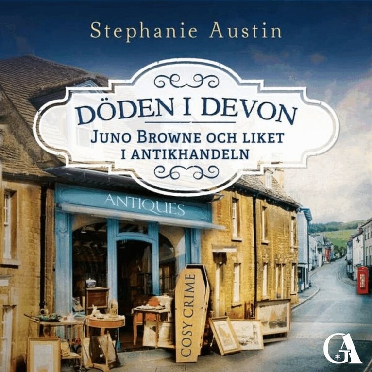 Stephanie Austin - Juno Browne och liket i antikhandeln, Ljudbok