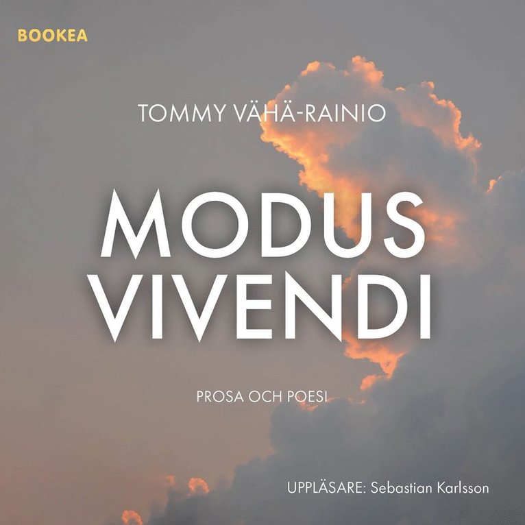 Tommy Vähä-Rainio - Modus Vivendi, Ljudbok
