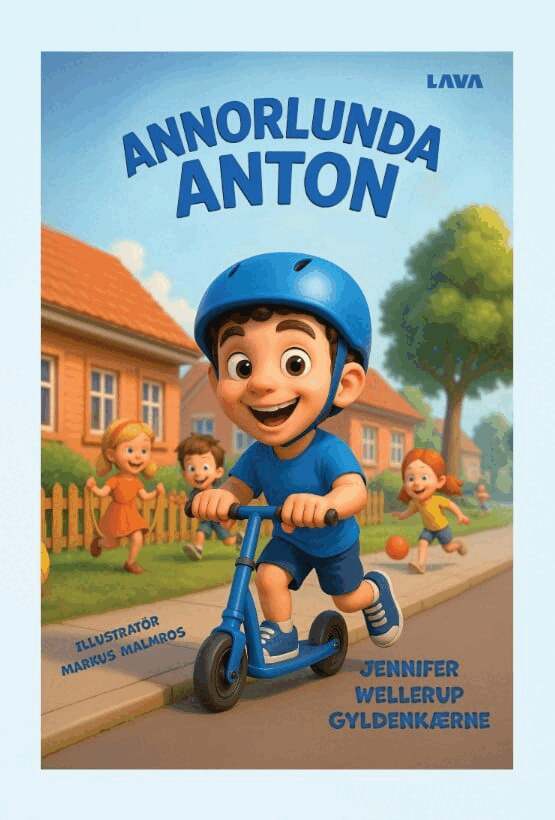 Jennifer Wellerup Gyldenkærne - Annorlunda Anton, E-bok