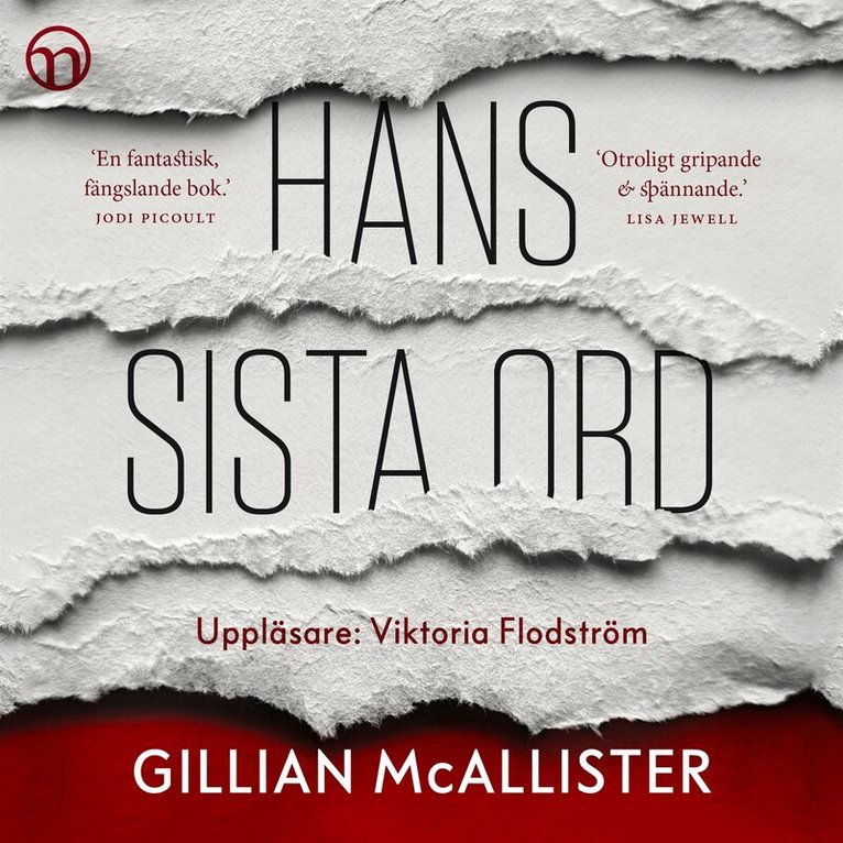Gillian McAllister - Hans sista ord, Ljudbok