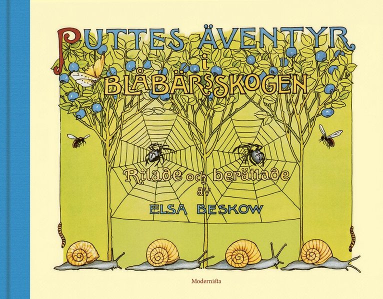 Elsa Beskow - Puttes äventyr i blåbärsskogen, Kartonnage