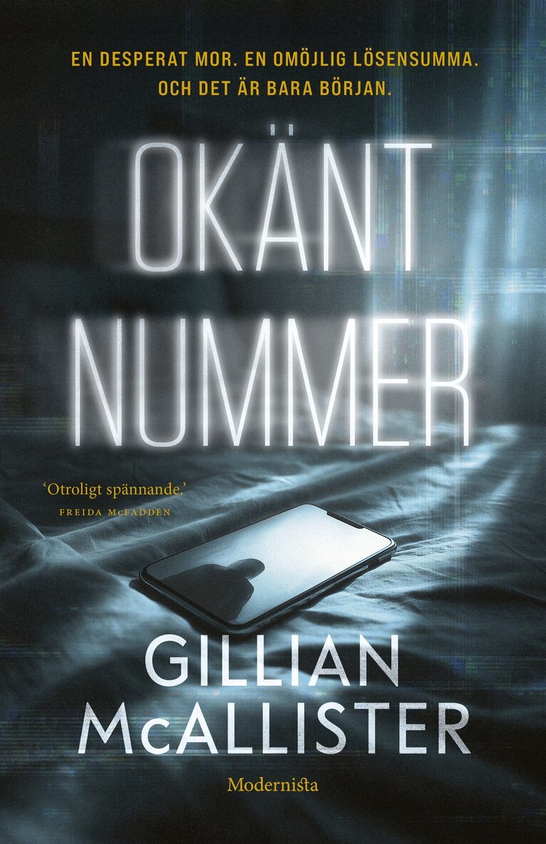 Gillian McAllister - Okänt nummer, E-bok