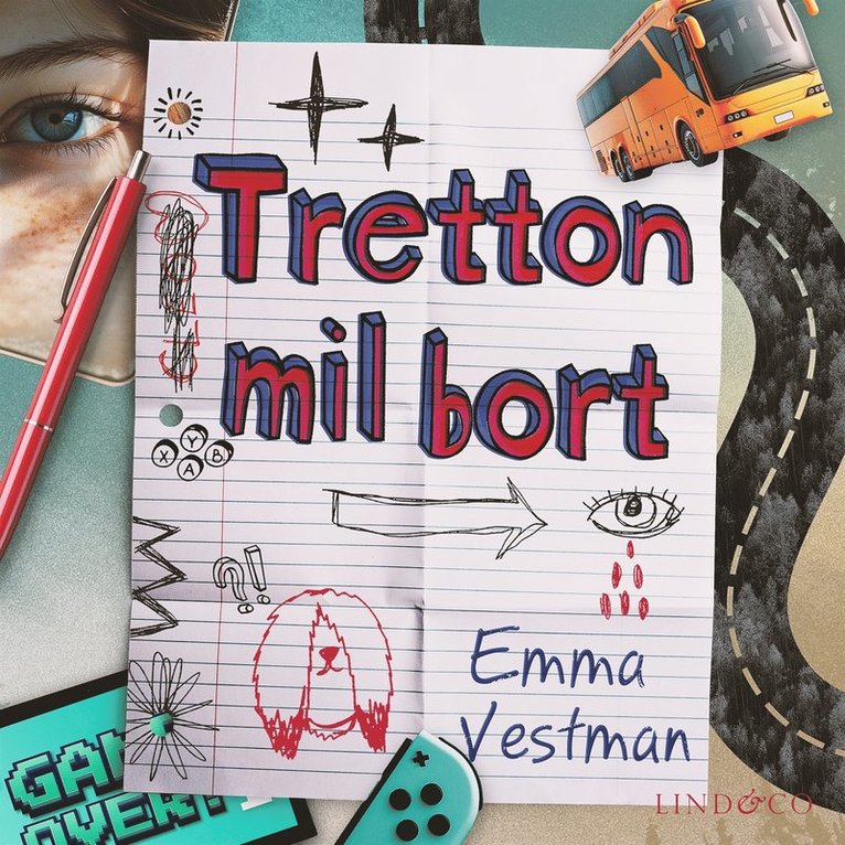 Emma Vestman - Tretton mil bort, Ljudbok