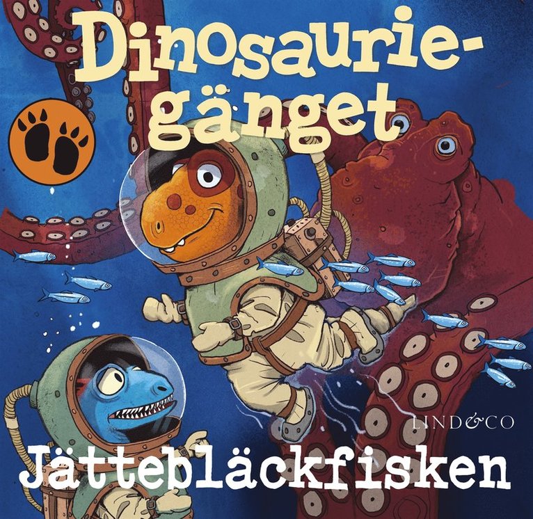 Lars Mæhle - Jättebläckfisken, Ljudbok
