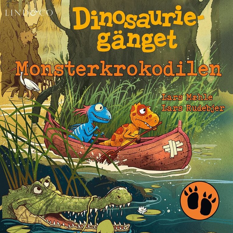 Lars Mæhle - Monsterkrokodilen, Ljudbok