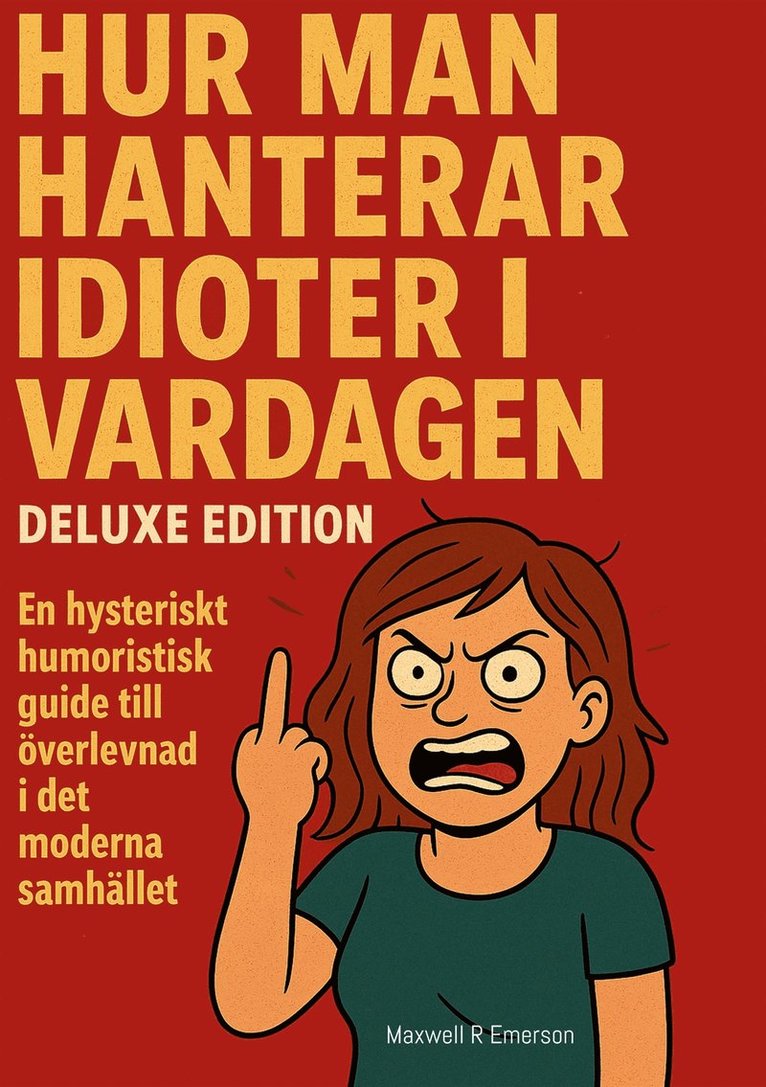 Maxwell R Emerson - Hur man hanterar idioter i vardagen Deluxe Edition: En hysteriskt humoristisk guide till överlevnad i det moderna samhället, E-bok. Tillgänglighet: Lägg i varukorg