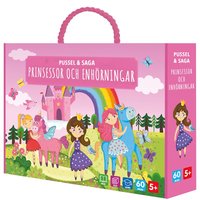 Pussel & saga : Prinsessor och enhörningar