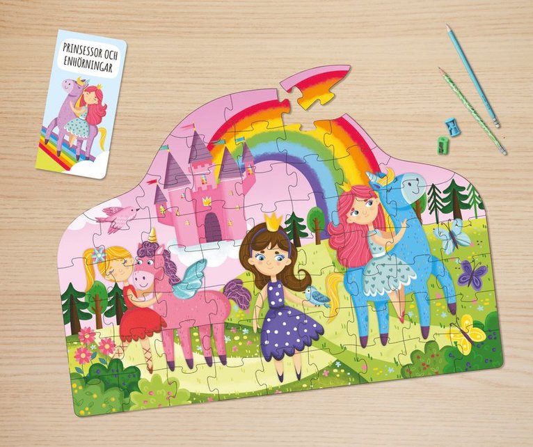 Pussel & saga : Prinsessor och enhörningar, Övrigt
