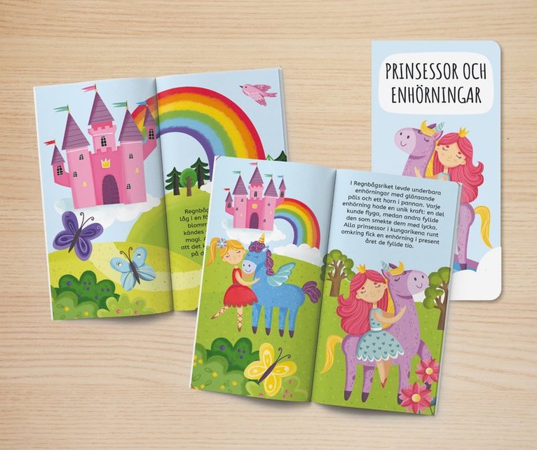 Pussel & saga : Prinsessor och enhörningar, Övrigt