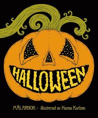 Halloween : målarbok av Hanna Karlzon