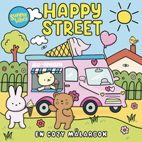 Happy Street. En cozy m�larbok