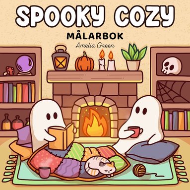 Amelia Green - Spooky Cozy målarbok, Häftad