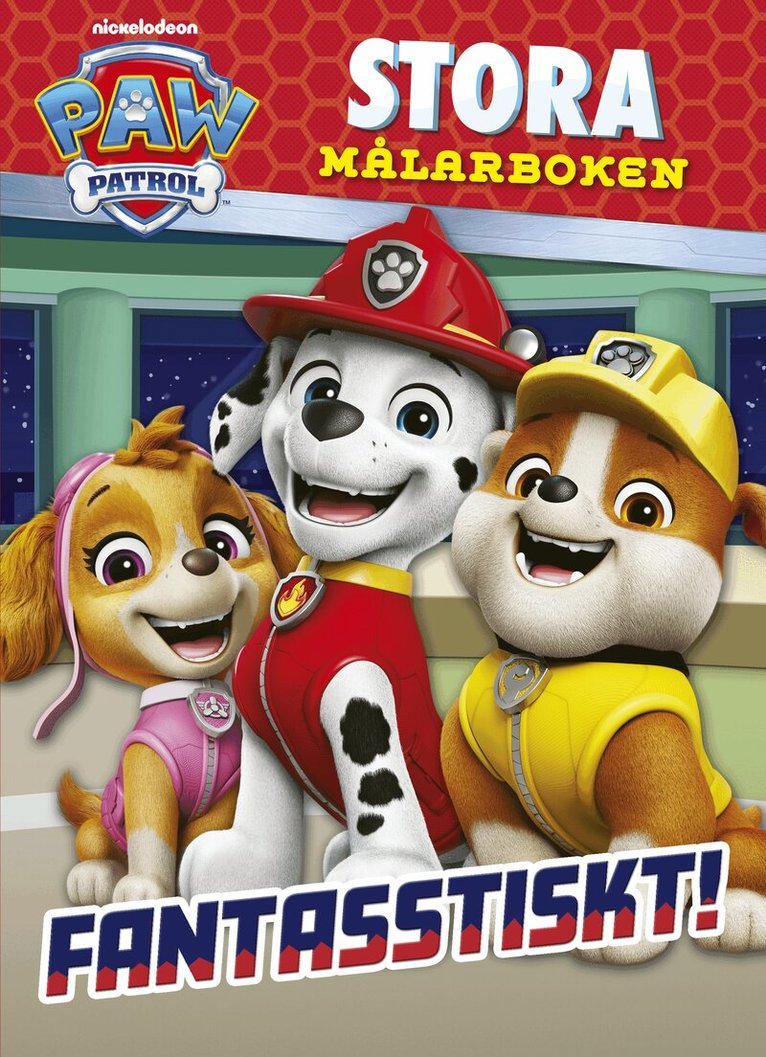 FanTASStiskt! Stora målarboken, Häftad