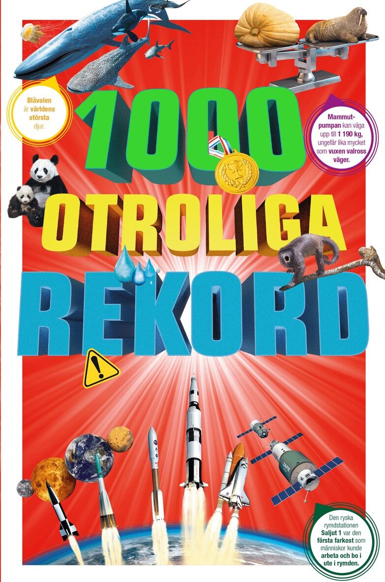 1000 otroliga rekord, Inbunden