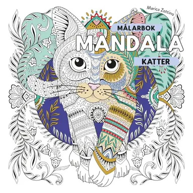 Marica Zottino - Målarbok mandala : katter, Häftad