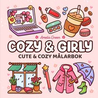 Cozy & girly m�larbok