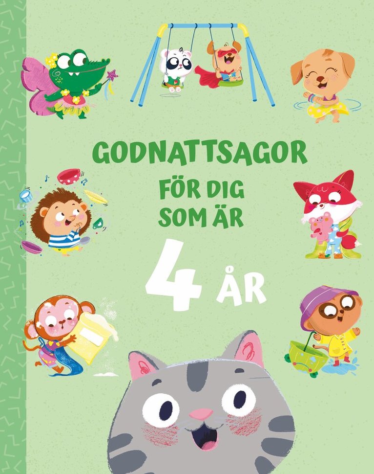 Lindsey Dean - Godnattsagor för dig som är 4 år, Inbunden