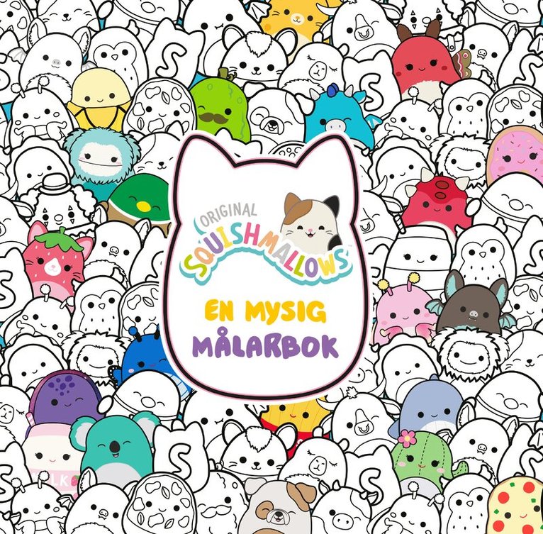 Squishmallows. En mysig målarbok, Häftad