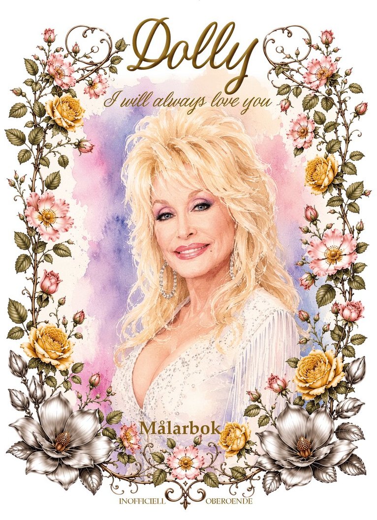 Dolly: I will always love you målarbok, Häftad
