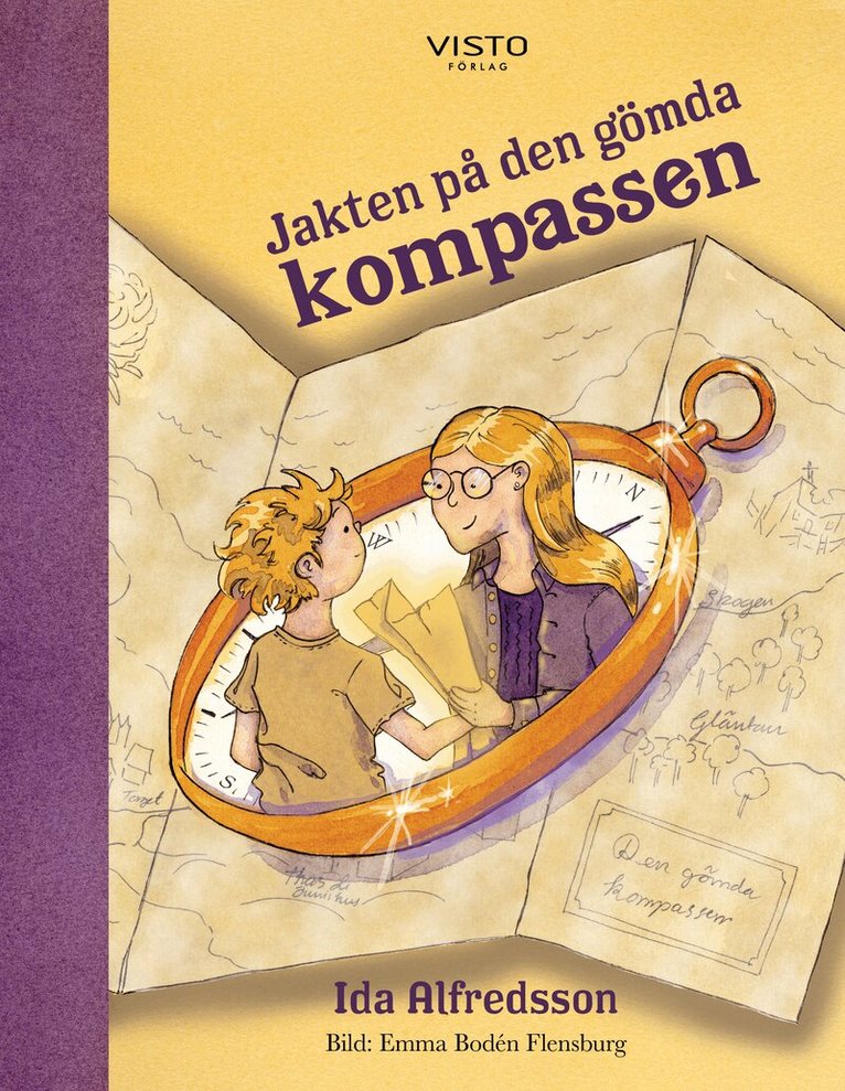 Ida Alfredsson - Jakten på den gömda kompassen, Inbunden