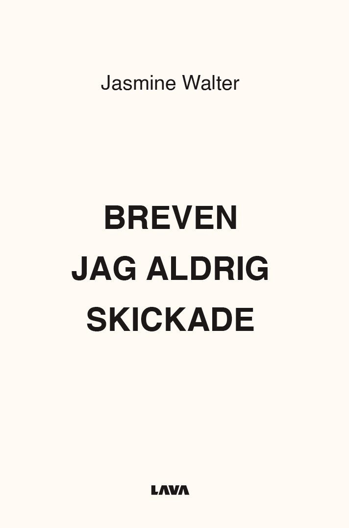 Jasmine Walter - ​Breven jag aldrig skickade, E-bok