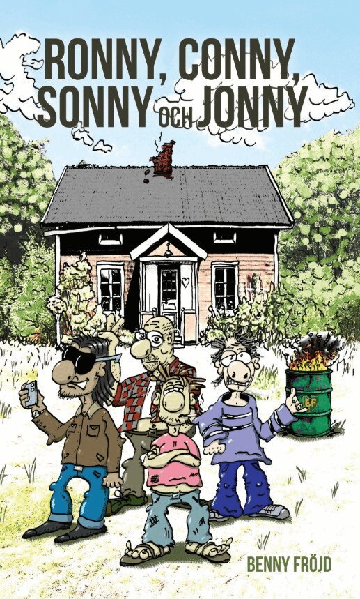 Benny Fröjd - Ronny, Conny, Sonny och Jonny, E-bok