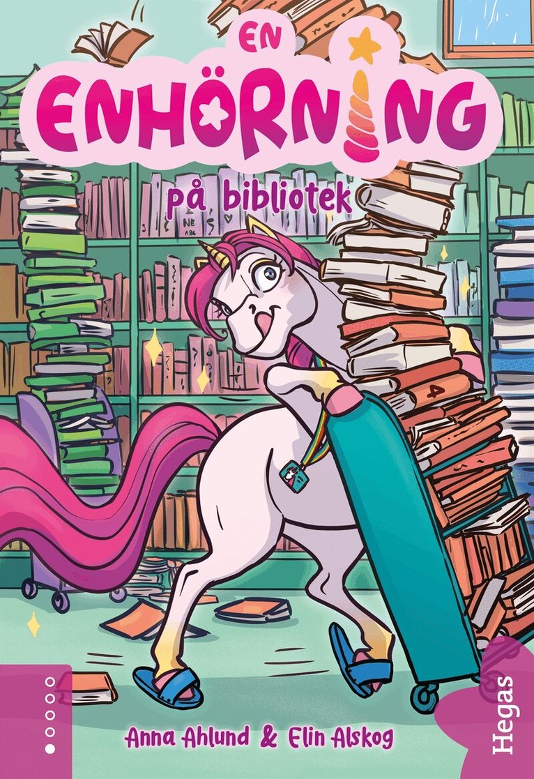 Anna Ahlund - En enhörning på bibliotek, E-bok