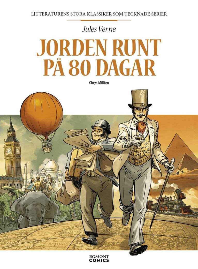 Jules Verne, Crys Millien - Jorden runt på 80 dagar, E-bok