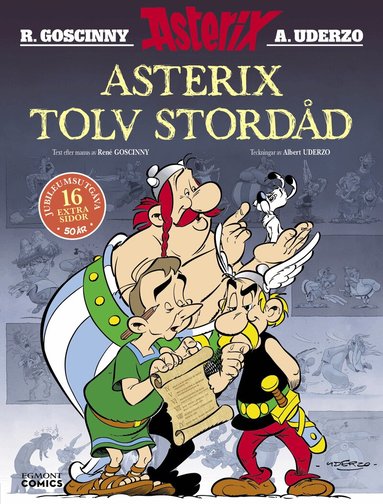 René Goscinny - Asterix tolv stordåd, Kartonnage. Tillgänglighet: Lägg till