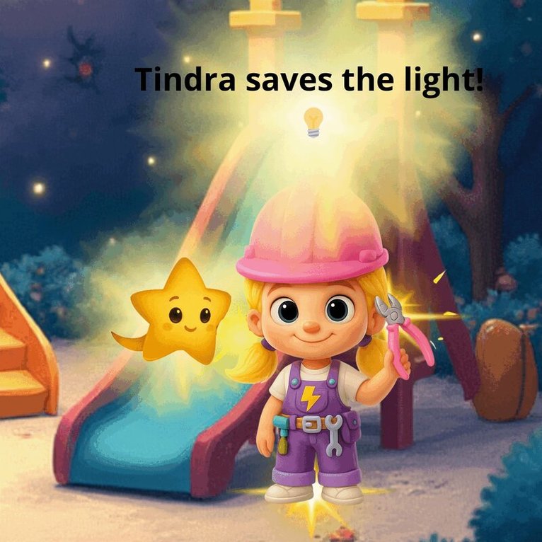 Madelene Wallin - Tindra saves the light, E-bok